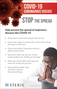 Stop The Spread - Info Graphic